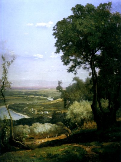 Vicino Perugia, Italia, 1872 da George Inness